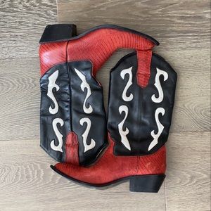 SOLD on Depop - Vintage Cowboy Boots